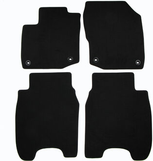 Honda Velours Automatten passend voor Honda Civic 2012- 4-delig HL1242734