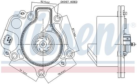 Honda Waterpomp 831074