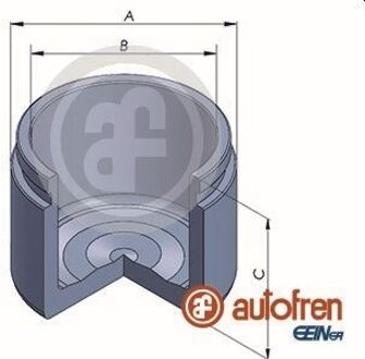 Honda Zuiger, remklauw D025649