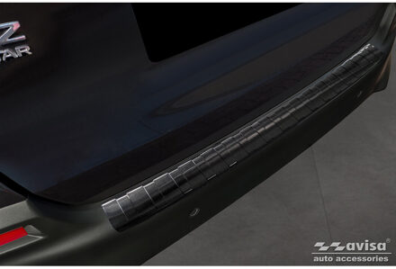 Honda Zwart RVS Bumper beschermer passend voor Honda Crosstar 2020- 'Ribs' AV245350