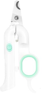 Honden Dier Professionele Pet Grooming Pet Uv Led Licht Cutter Trimmer Grooming Schaar Pet Clippers Claw Nail Schaar groen