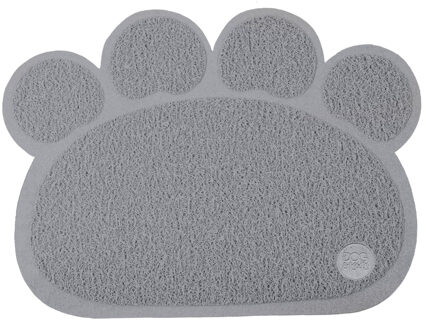 Honden en katten slaap en relax tapijt - lichtgrijs - 60 x 45 cm - Huisdieren kussen/mat