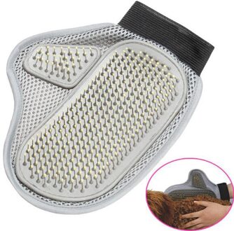 Honden Handschoen Kam Loosen Spier Massage Bad Borstel Voor Schoonmaken Puppy Haarverzorging Borstel Douche