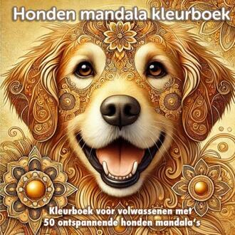 Honden mandala kleurboek voor volwassenen -  Koekoek Kinderboek (ISBN: 9789465203249)
