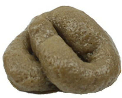 Honden nep drol/drollen poep fopartikelen 9 cm - Feestartikelen humor - Fopartikelen 1 april Bruin