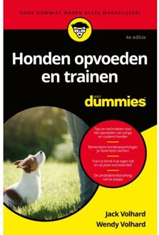 Honden opvoeden en trainen voor Dummies - (ISBN:9789045357973)