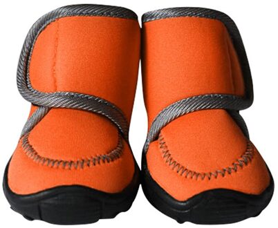 Honden Schoenen Waterdichte Kleine Grote Honden Laarzen Lente Winter 4 Stks/set Comfortabele Antislip Warme Schoenen oranje / XXS