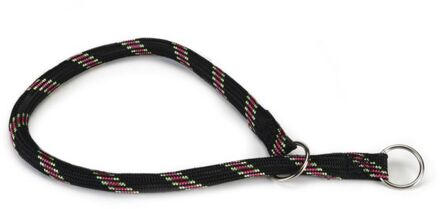 Hondenhalsband - Rond - Zwart - 60 cm x 13 mm