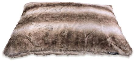 Hondenkussen Royal Fur Beige - 100 x 70cm Grijs