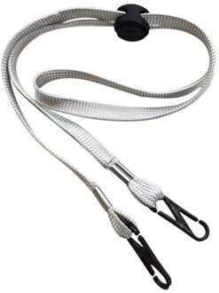 Hondenriem Mode Moderne Dierbenodigdheden Praktische Verstelbare Winddicht Touw Hoed Touw Voor Hoeden Lanyard Winddicht Touw Zwart Een