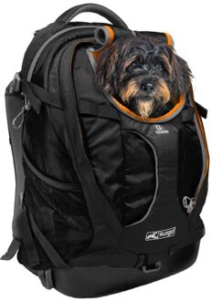 hondenrugtas G-Train K9 textiel 53,3 x 33 cm zwart