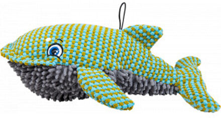 Hondenspeelgoed Soft Toy walvis 25 cm
