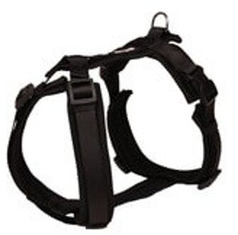 Hondentuigje – Y-Tuig Comfort Harness – Zwart maat XS