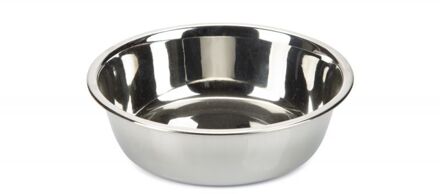hondenvoerbak - rvs - 14 cm
