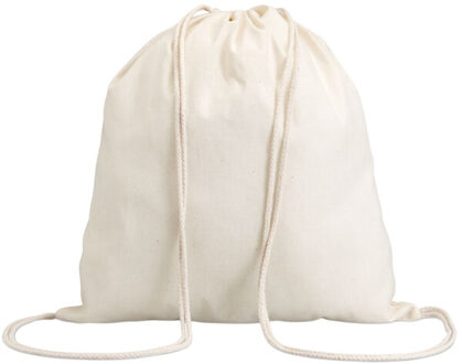 Honderd katoenen koordtas - maat One size Beige