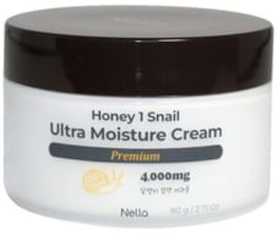 Honey 1 Snail Ultra Moisture Cream Premium 80ml 2025 Version - 80ml