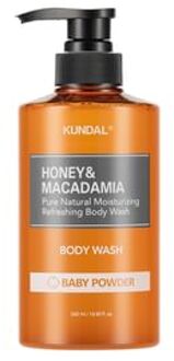 Honey & Macadamia Pure Natural Moisturizing Refreshing Body Wash - 7 Types Baby Powder