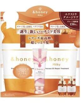 &honey Milky Precious EX Repair Shampoo & Treatment Set 1 set