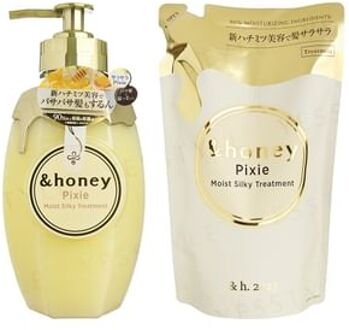 &honey Pixie Moist Silky Hair Treatment 2.0 350ml Refill