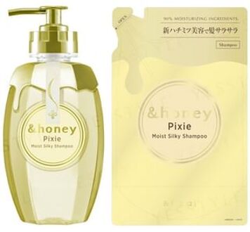 &honey Pixie Moist Silky Shampoo 440ml