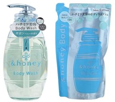 &honey Sabon Clear Gel Body Wash Emerald Sabon Honey 440ml Refill