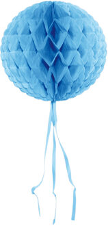 Honeycomb bol - 30 cm - baby blauw