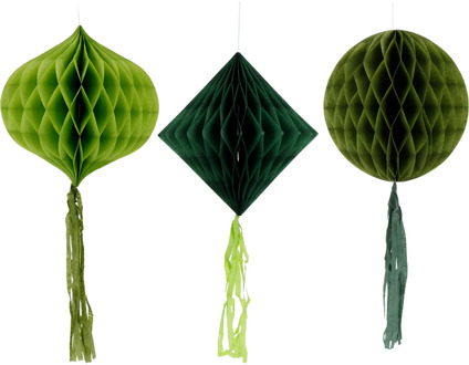 Honeycombs Serene Sage Groen (3st)