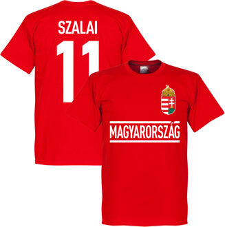 Hongarije Szalai 11 Team T-Shirt - S