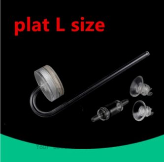 HONGYI 1 piece acrylic aquarium O2 refiner air oxygen diffuser mini nano atomizer fish tank super silm bubble counter plat L