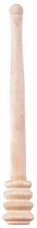 Honing lepel - licht hout - lengte 17 cm - honingpot lepels - Eetlepels Multikleur
