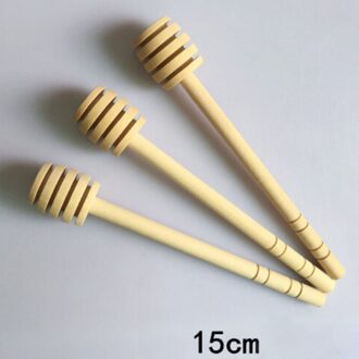 Honing Roer Bar Mengen Handvat Pot Lepel Praktische 1Pc Hout Dipper Honing Lange Stok Levert Honing Keuken gereedschap