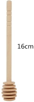 Honing Saus Roerder Lepel Spiralizer Beuken Houten Handvat Praktische Mengen Koffie Melk Thee Roerstaafje Honing Dipper Sticks Servies 16cm