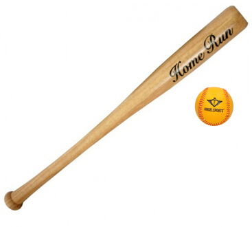 Honkbal knuppel met bal sport speelgoed set