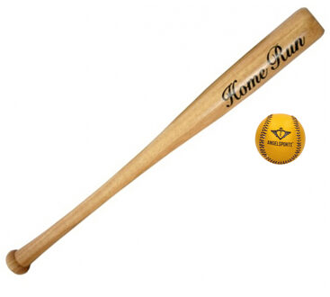 Honkbal knuppel met bal - sport - speelgoed set