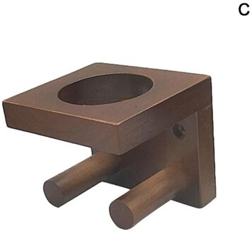 Honkbalknuppel Holder Wall Mount Houten Display Hanger Hockey Bat Softbal Stick Rack Accessoires Stand Beugel Draagbare Houden K7R2