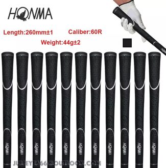 Honma Golf Club Grips Rubber Golf Iron Grips 9/Pcs Of 13 Stks/partij Fabriek zwart 13stk