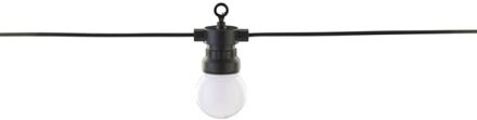 Honolulu Lichtsnoer 9m/20 Lampen 24V Wit Wit, Zwart