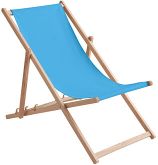 Honopu houten vouwstoel Blauw - One size