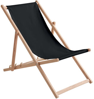 Honopu houten vouwstoel Zwart - One size