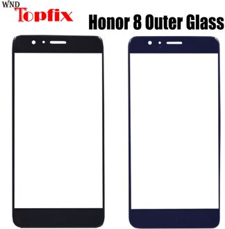 Honor 8 Pro Voor Glas Lens Huawei V9 Outer Glas Vervanging Voor 5.2 "Huawei Honor 8 FRD-L19 FRD-L09 Buitenste glas Vervanging Honor 8Pro zwart