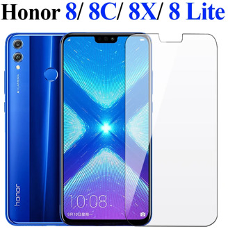 Honor 8x glass on for huawei honor 8x honer hono 8c 8 x Lite screen protector protective tempered glas film huavei x8 c8 8lite
