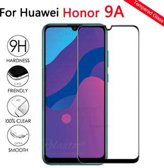 Honor 9 A safety tempered protective glass on the For Huawei Honor 9A moa-lx9n Screen Protector honor9a phone Armor display Glas