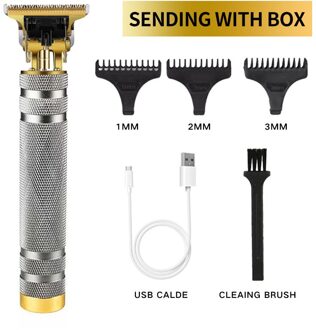 Hoodakang Haar Trimmer Kaalhoofdige Tondeuse Elektrische Cordless Scheerapparaat Kapper Precisie Afwerking Haar Snijder Baard Scheren Mac groen