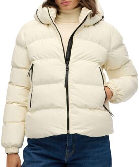 Hooded Sports Puffer Winterjas Dames - 38