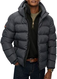 Hooded Sports Puffer Winterjas Heren - XXL