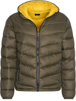 Hooded winter jacket army Groen - L