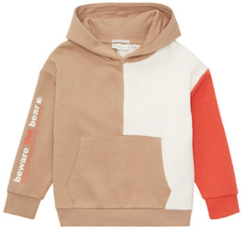 Hoodie color blocking beige - 116/122