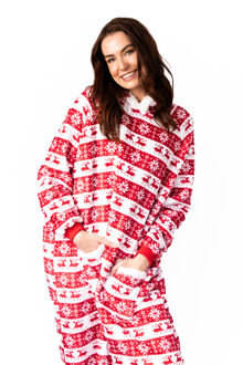 Hoodie deken extra lang Kerst - Default