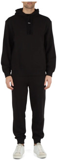 Hoodie en broek set Hugo Boss , Black , Heren - 2Xl,Xl,L,M,S,Xs