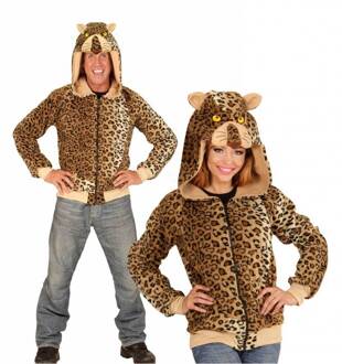 Hoodie Luipaard Multikleur - Print